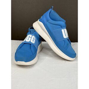 UGG Neutra Neon Sneakers Women’s 7.5 Blue Pull On Stretch Neoprene